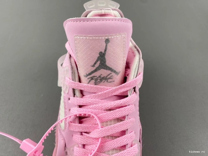 Cheap PINK 4 JORDAN X OFF-WHITE 0719